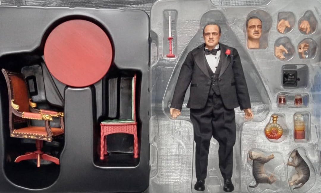 Amazon.co.jp: 1/12 ゴッドファーザー ドン・コルレオーネ アクション