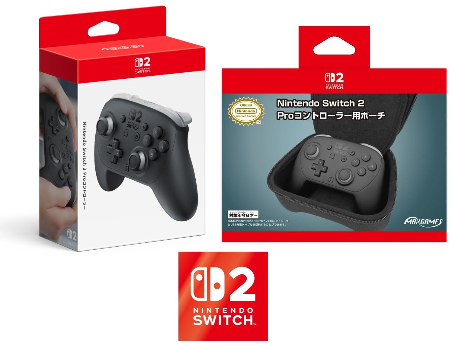 Switch2本体付属品+Proコントローラー汚れあり Switch2 Pro
