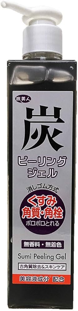 Amazon.co.jp: 旅美人 炭ピーリングジェル 270g 角質除去ジェル