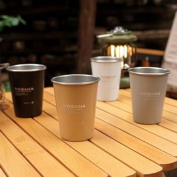 Amazon | shopparadise アウトドアカップ ステンレス鋼 マグカップ