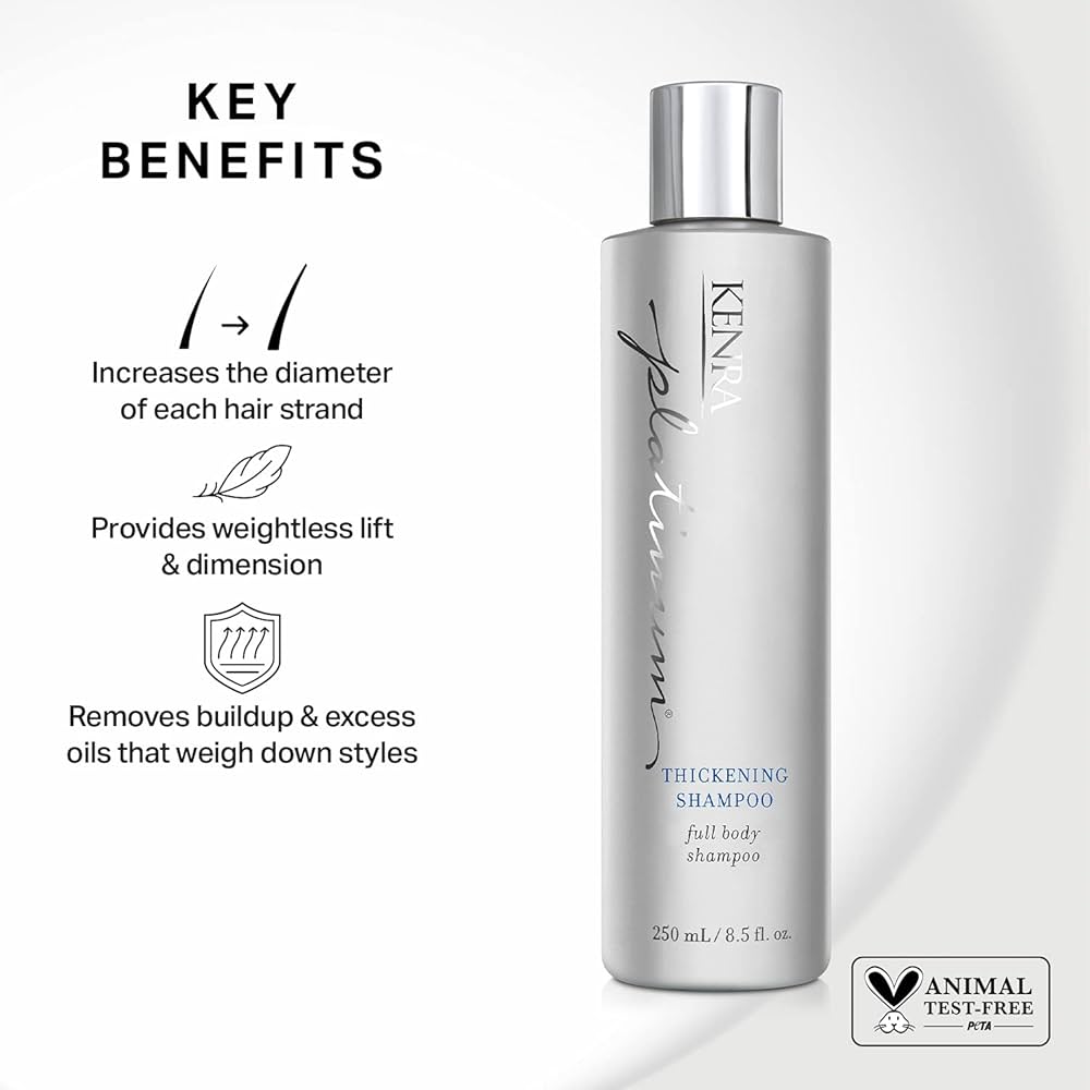 Amazon.com: Kenra Platinum Thickening Shampoo/Conditioner