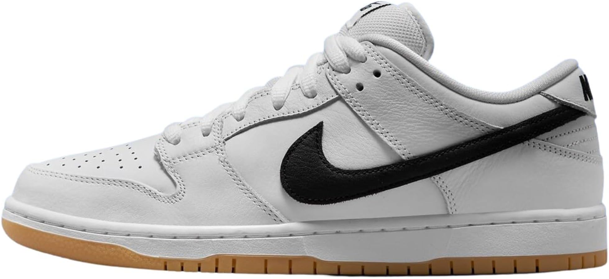 Amazon.com | Nike SB Dunk Low Pro White Black Gum Light Brown
