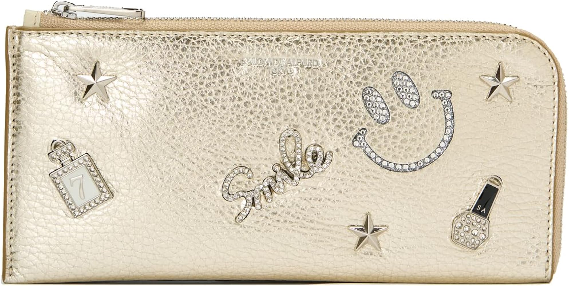 Amazon | [サロンドアルファード] L字ファスナー 長財布 レディース 本