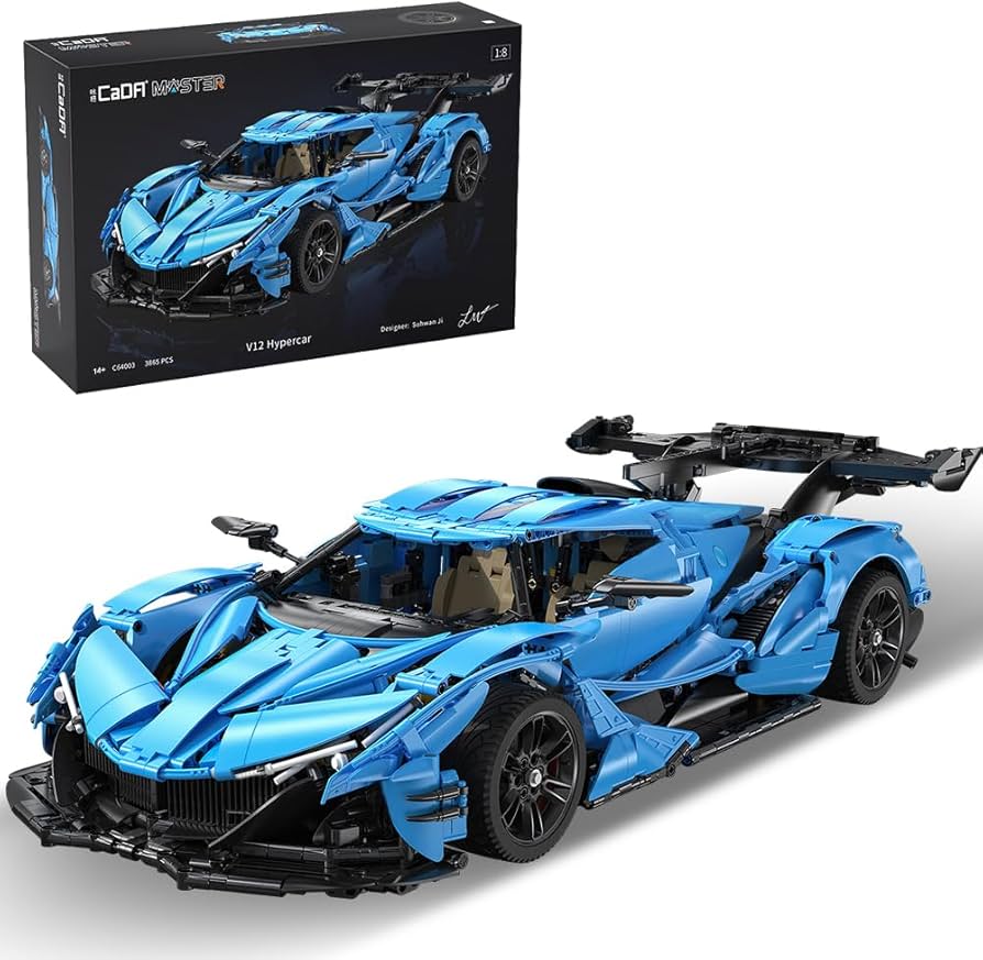 Amazon.com: CaDA Master Apollo IE C64003W Super Car Building Kit
