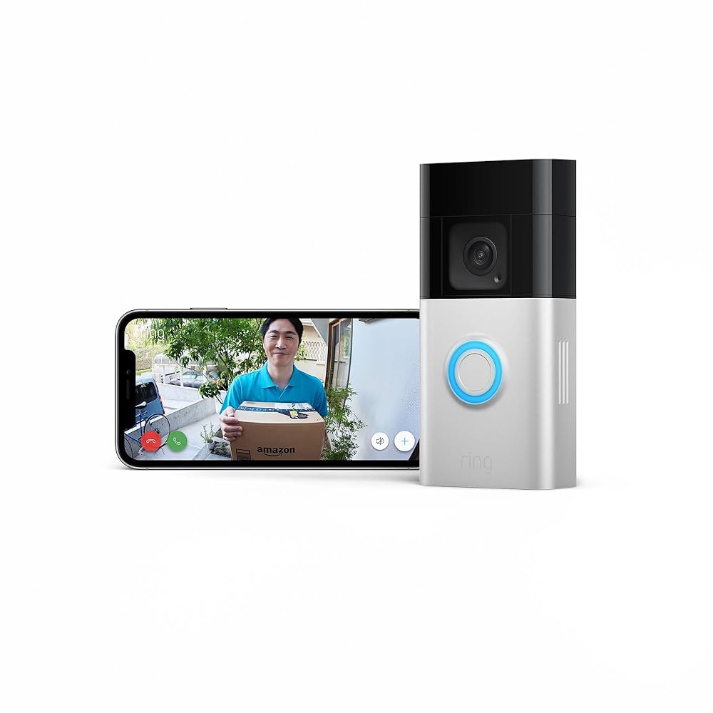 Amazon.co.jp: Ring Battery Doorbell Plus (リング ドアベルプラス