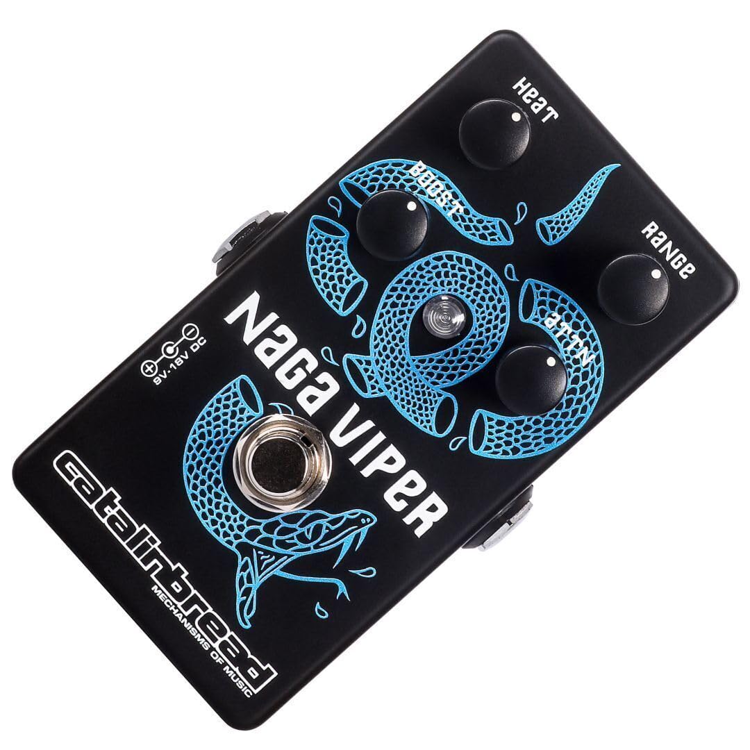 Amazon.com: Catalinbread Naga Viper MKII Treble Booster Pedal with