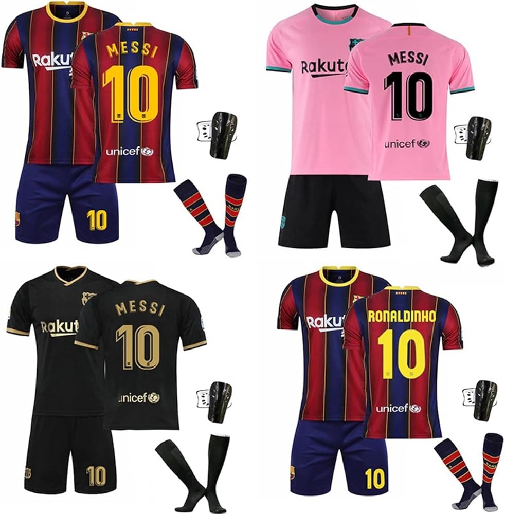 Amazon | [OUNIY] fcバルセロナ ユニフォーム 20-21 アウェイ ブラック