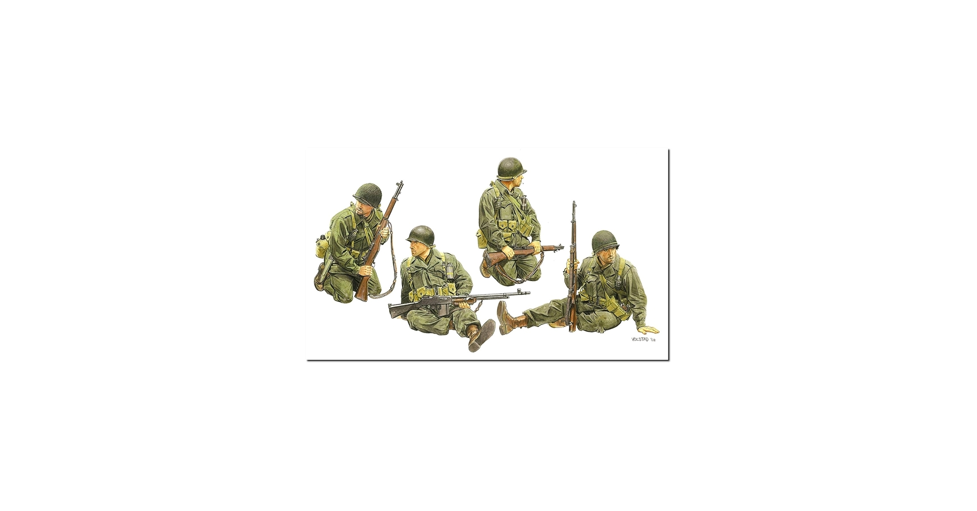Amazon | プラッツ ドラゴン 1/35 WW2 アメリカ 戦車跨乗兵 フィギュア