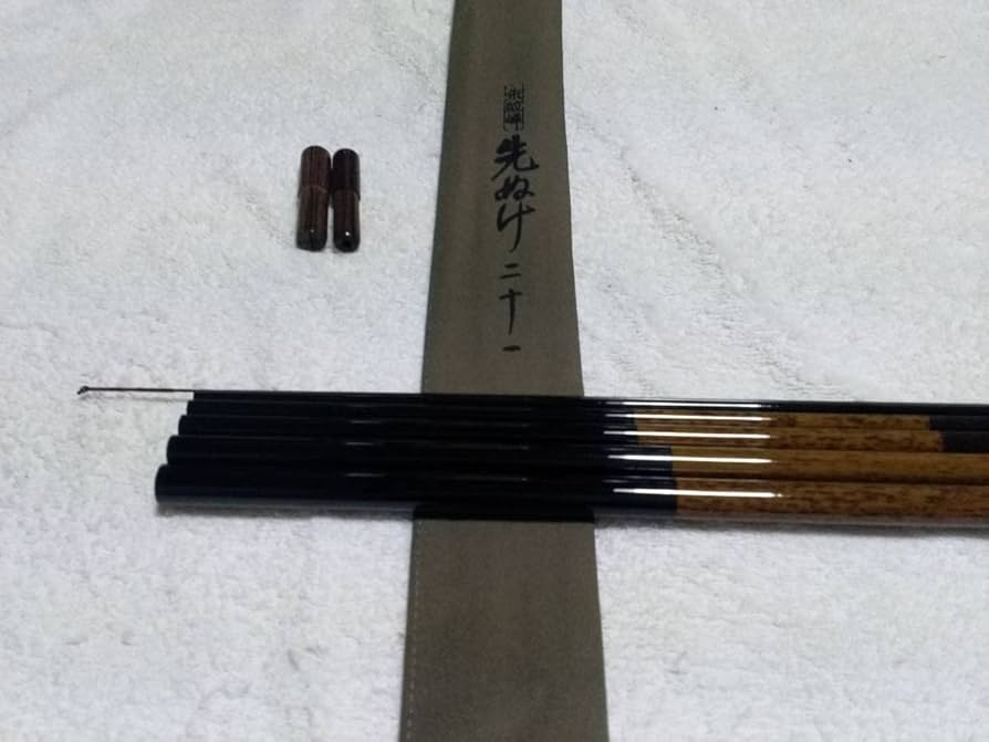 ☆へら竿 Shimano シマノ 朱紋峰 先ぬけ 二十一尺 21尺