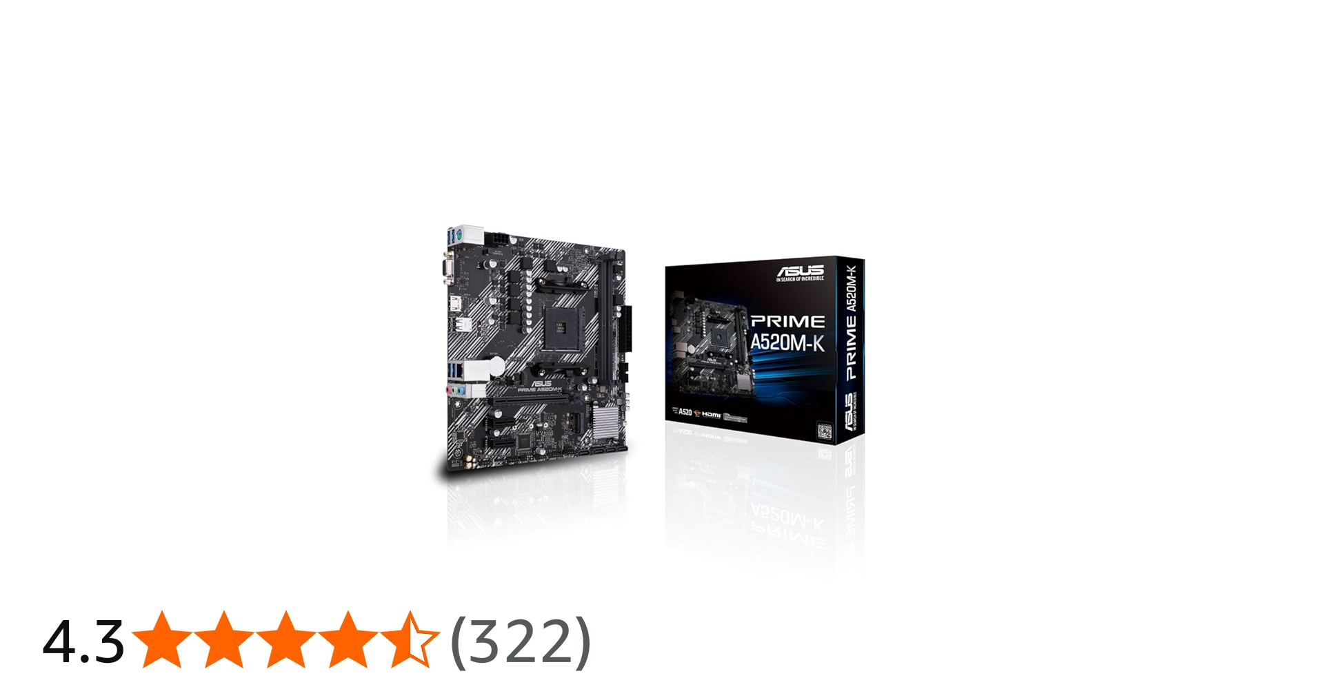こ*し様 AMD Ryzen 7 5000シリーズ + ASUS A520M-K PRIME A520M-K