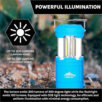 Amazon.com: Cascade Mountain Tech Collapsible Flash Pop 2-in-1
