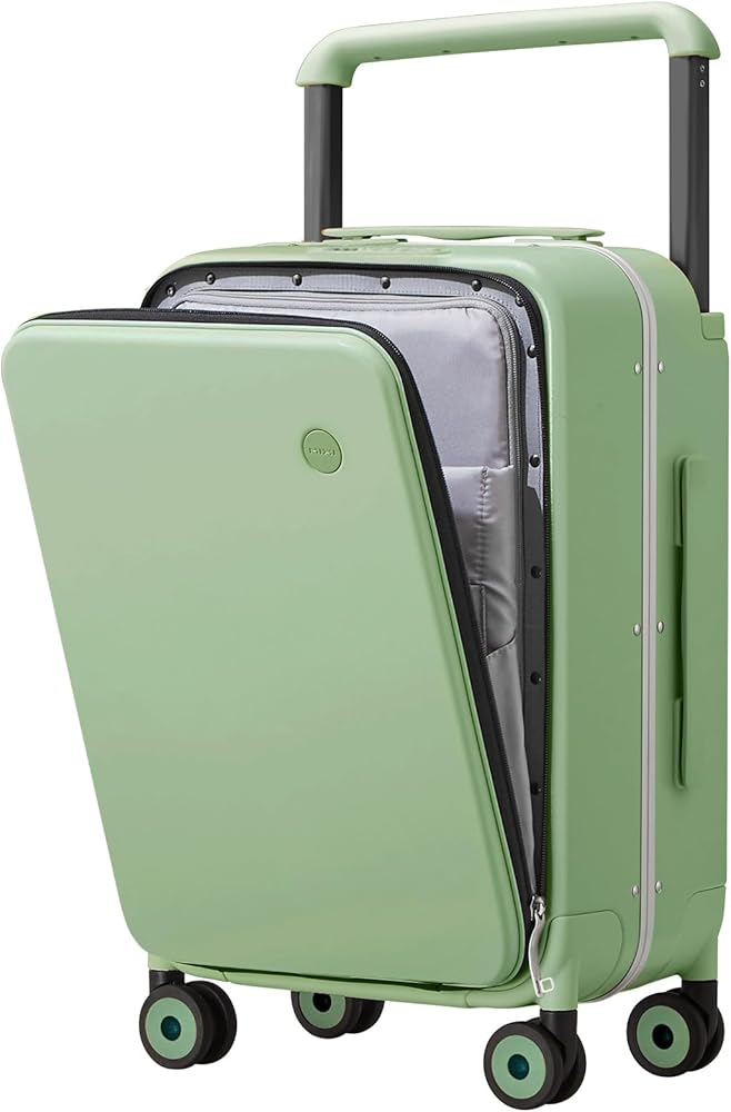 Amazon.com: mixi Carry On Luggage Wide Handle Luxury Design