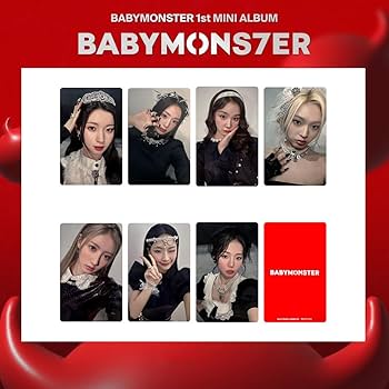 Amazon | KPOP BABYMONSTER BABYMONS7ER フォトカード ポストカード +