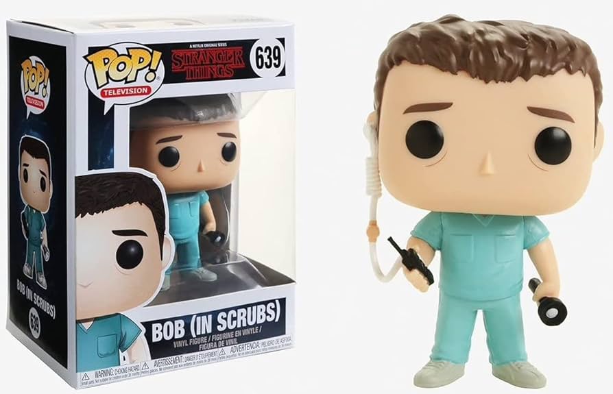 Amazon.com: POP [Stranger Things - Bob Newby in Scrubs Funko Vinyl