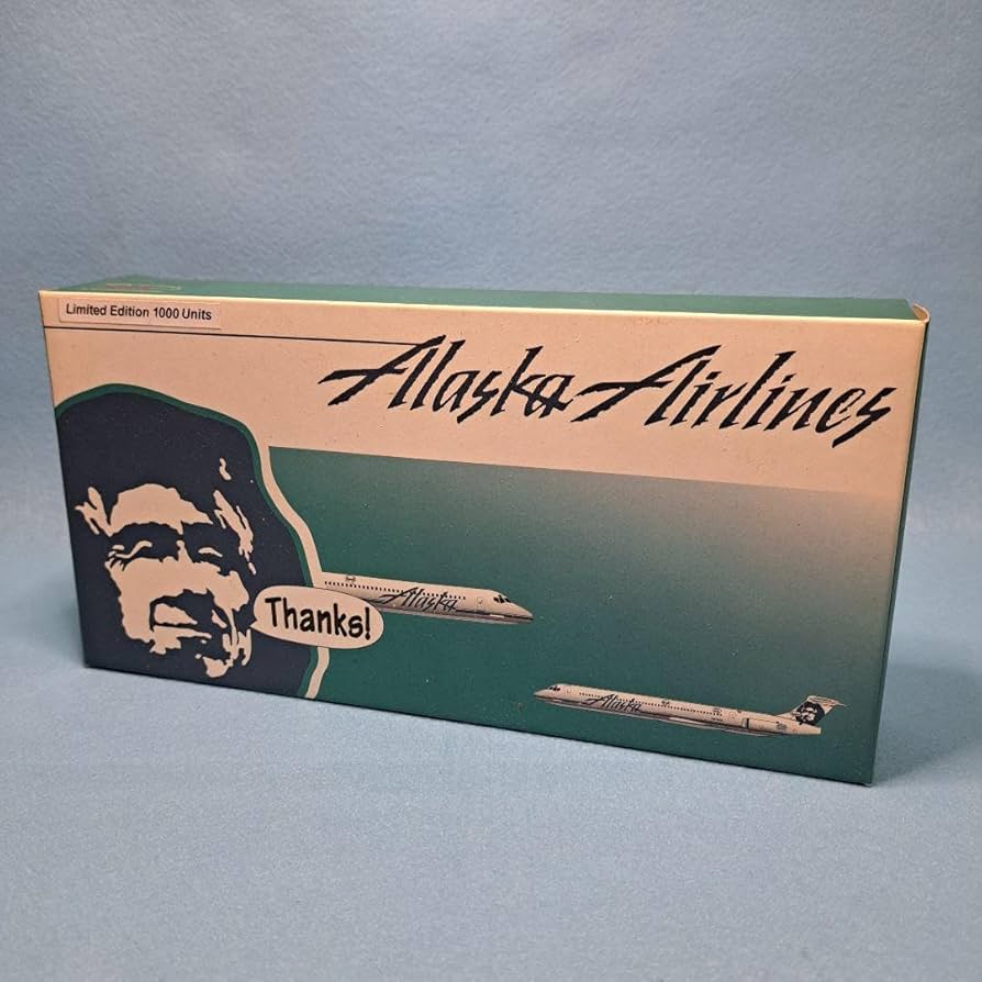 Amazon.co.jp: 模型飛行機 アラスカ航空 マクドネル ダグラス MD-80 MD