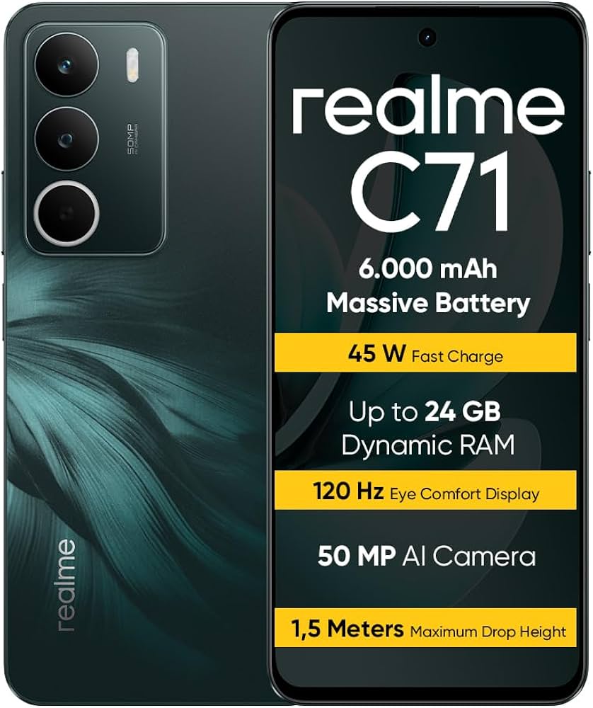 realme C71 スマートフォン 本体 6gb128gb realme C71【スペック】価格