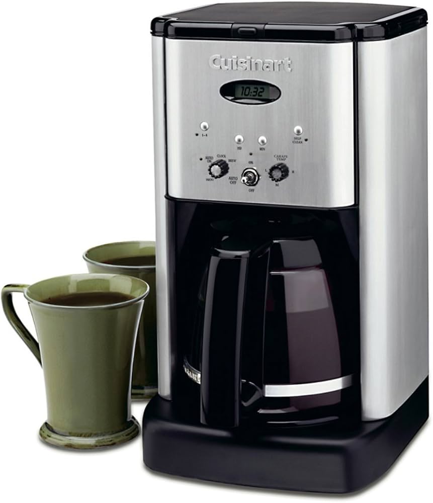 Amazon | クイジナートコーヒーメーカー ステンレス 12カップブラック