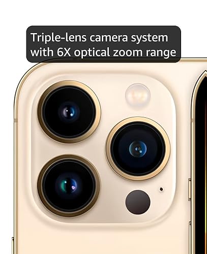 Amazon.com: Apple iPhone 13 Pro, 256GB, Gold - Unlocked (Renewed