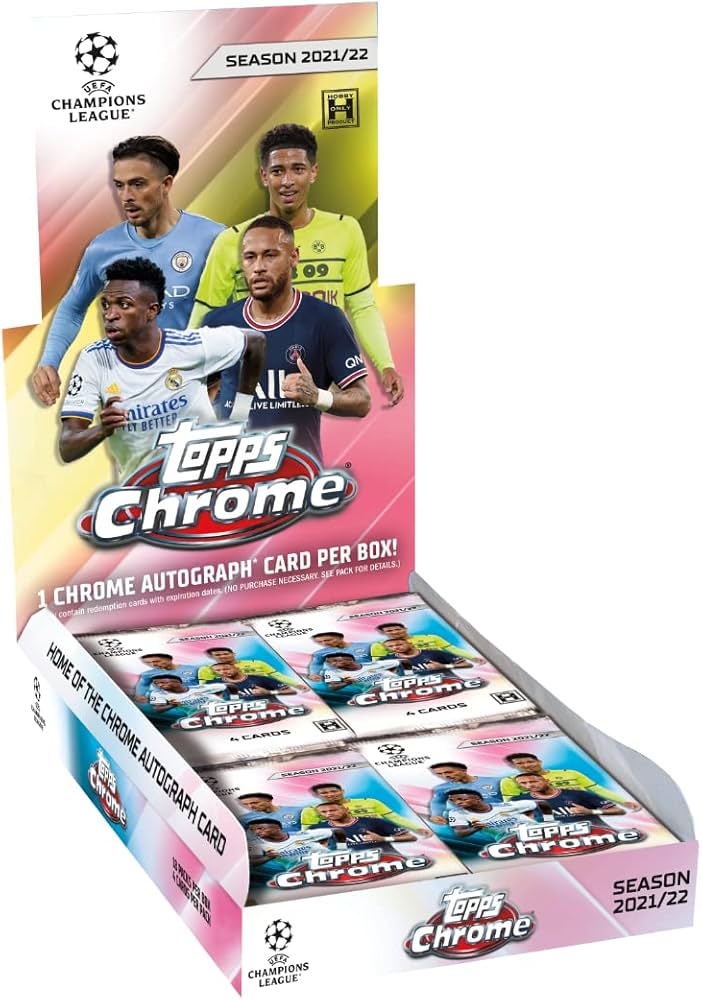 Amazon | 2021-2022 Topps UEFA チャンピオンズリーグ クローム ホビー