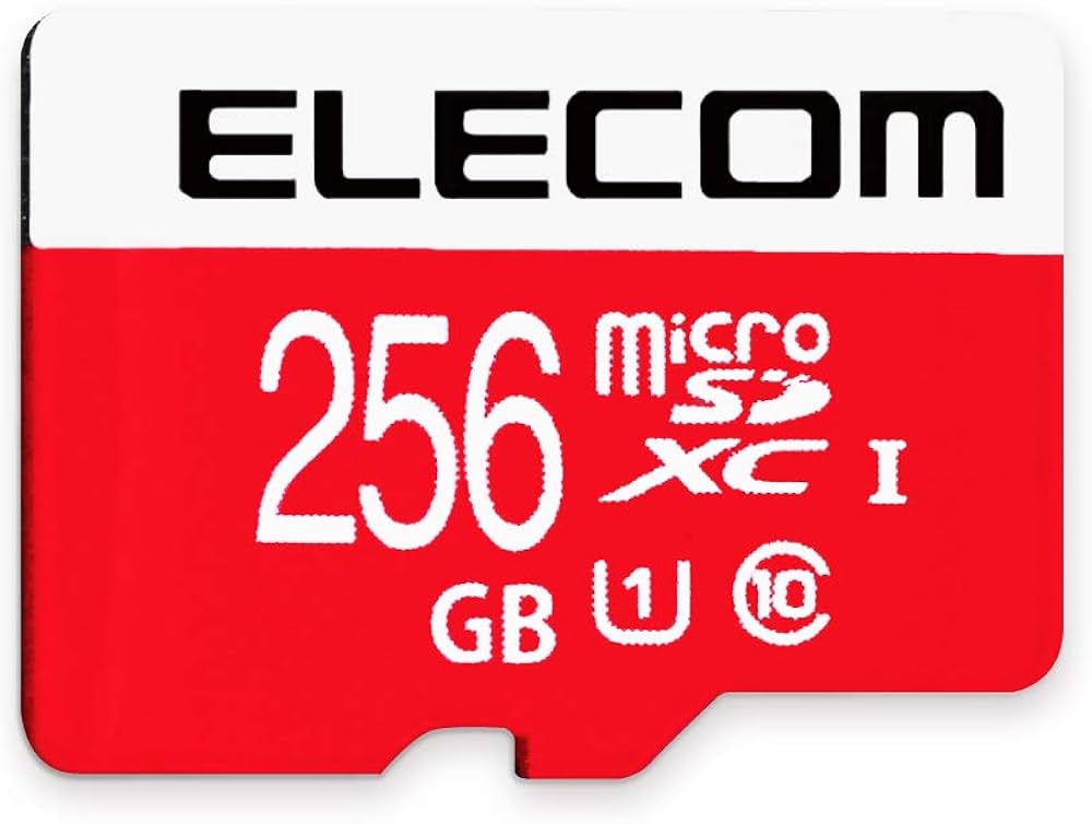 Amazon.co.jp: エレコム microSDXCカード 256GB UHS-I/U1/Class10