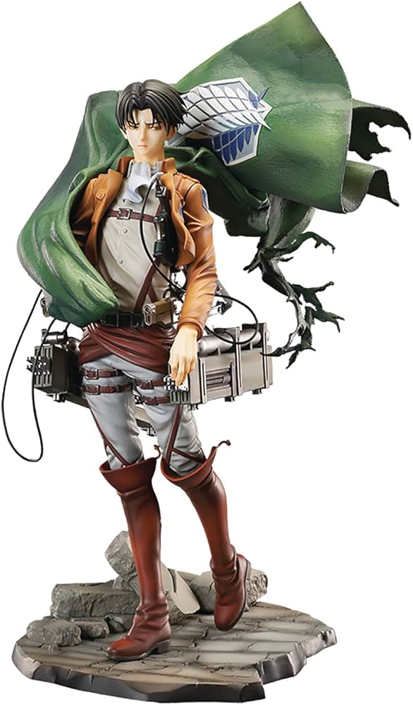 Amazon.co.jp: 進撃の巨人 リヴァイ 1/7スケール PVC&ABS製塗装済み