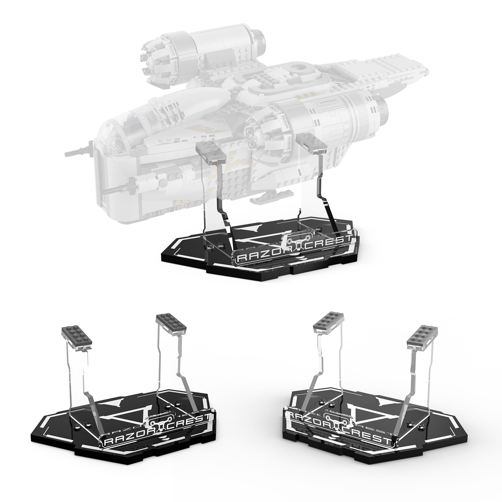 Amazon.com: NAOCARD Acrylic Display Stand for Lego Star Wars The