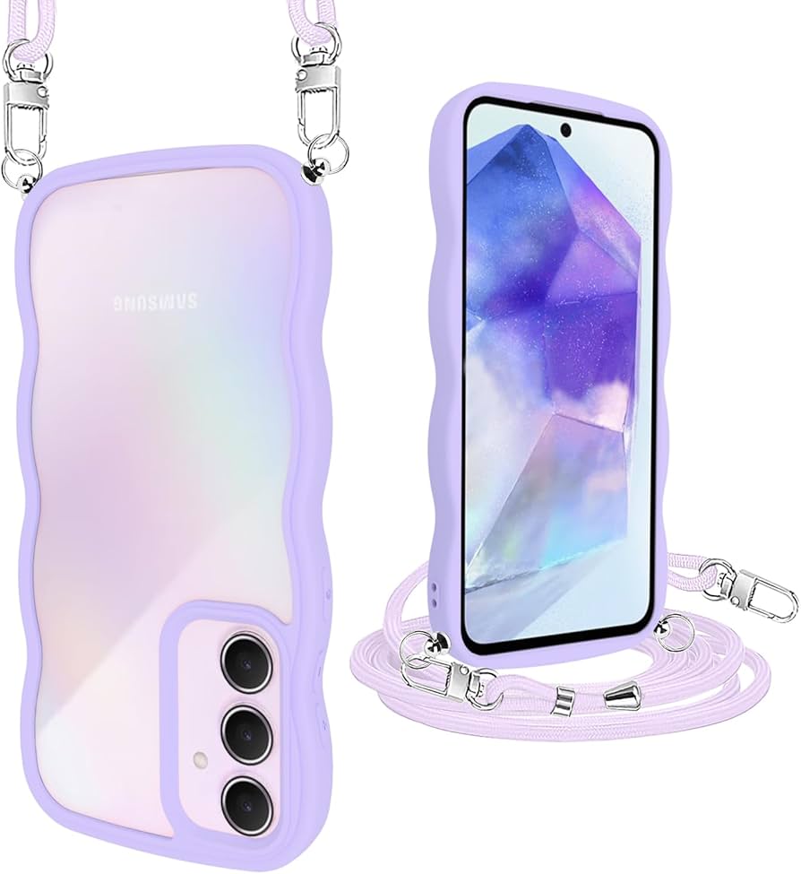 Amazon.co.jp: Galaxy A55 5G ケース クリア ショルダー Galaxy A55 SC