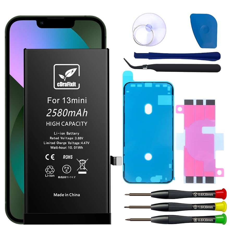 iPhone 13mini 256GB 交換品バッテリー100%