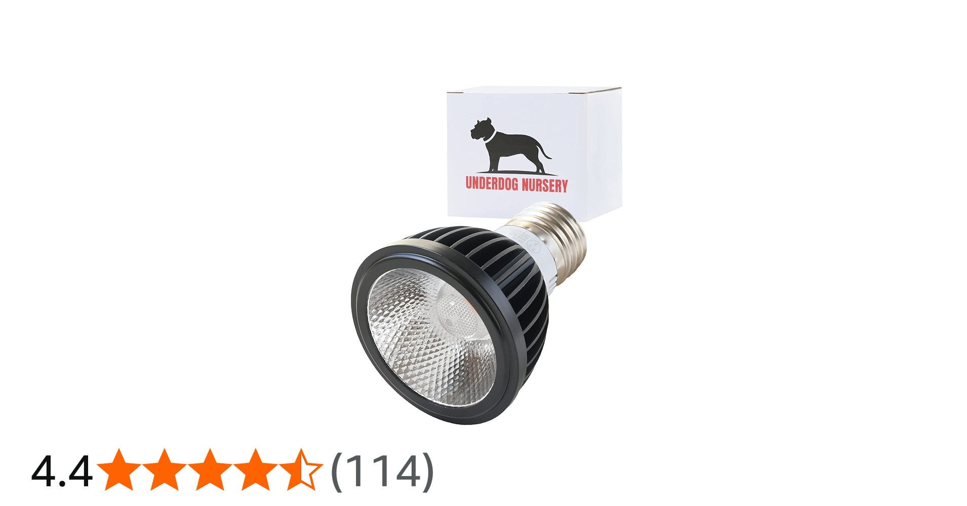 Amazon.co.jp: UNDERDOG NURSERY BULL 10W 5800K BLACK 植物育成LED