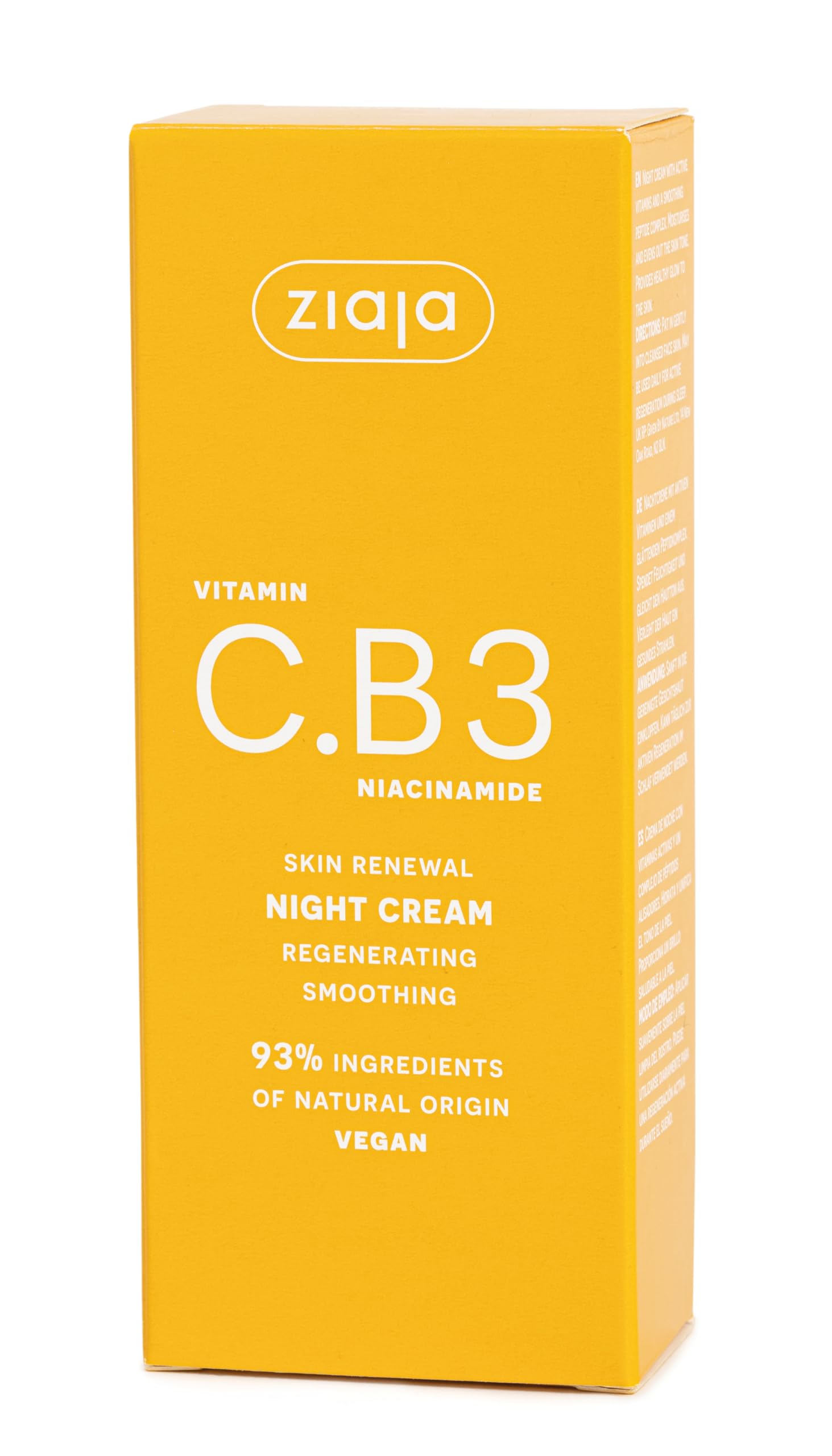Amazon.com: Ziaja Vitamin C.B3 NIACINAMIDE - Night Cream : Beauty