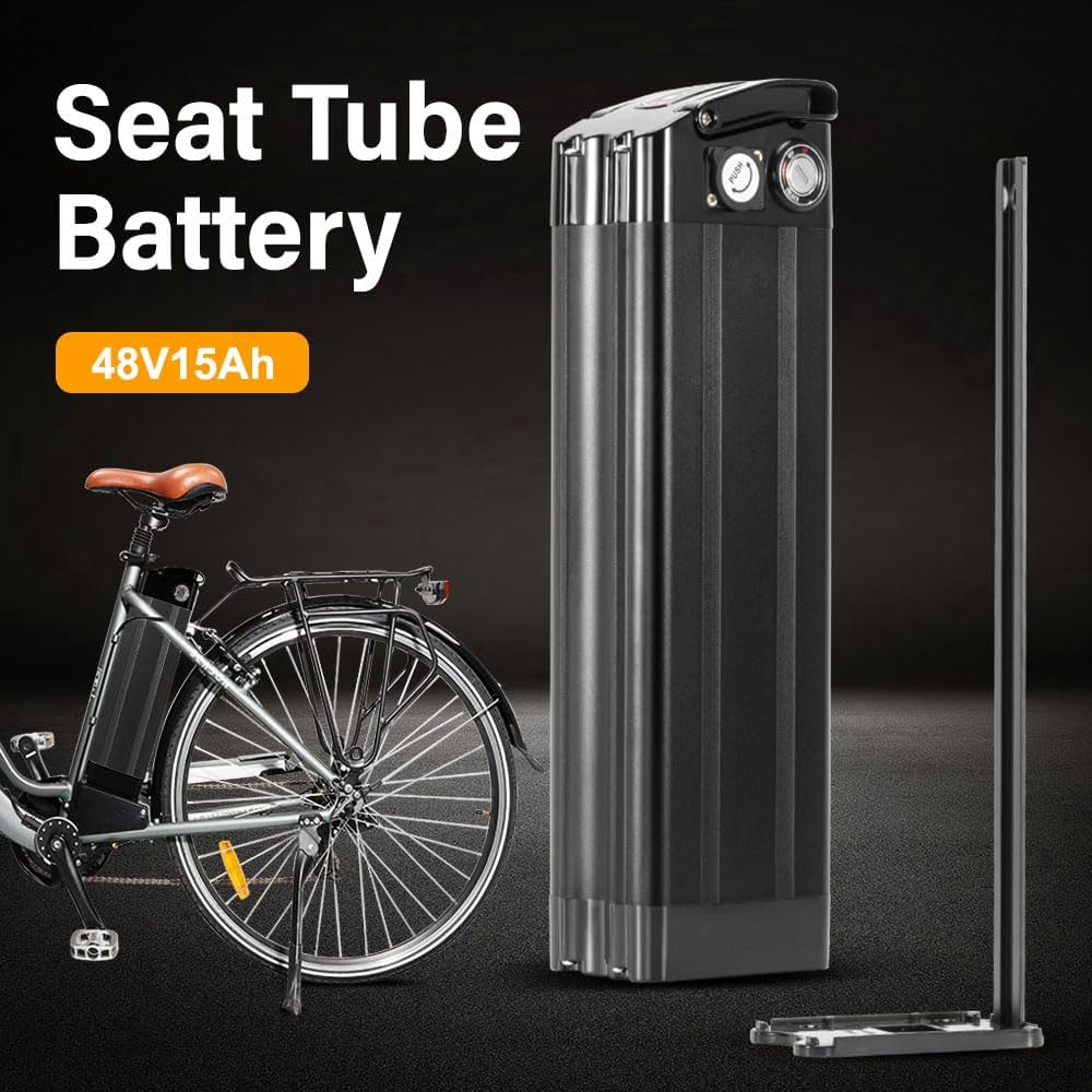 Amazon.com: YS YOSE POWER 48V 15AH Lithium Ebike Battery Seat Tube