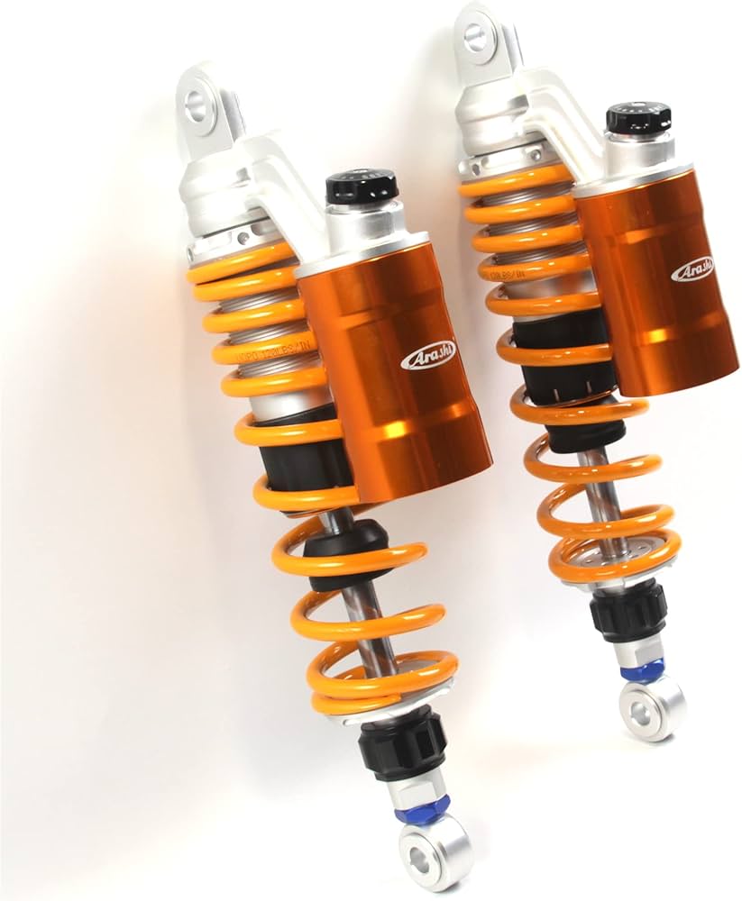 Amazon | Arashi 330mm 汎用リアサスペンションショックアブソーバー
