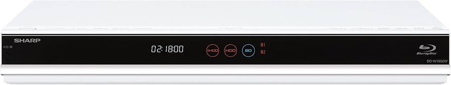 Amazon | シャープ 1TB 2チューナー ブルーレイレコーダー ホワイト