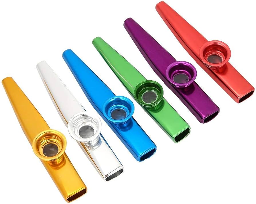 Amazon.co.jp: カズー セット 6個入り kazoo アルミニウム合金製 耐久
