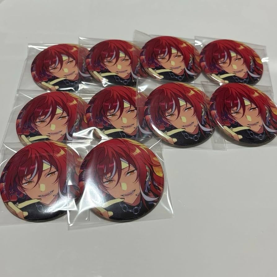 あんスタ イベコレ缶バッジ [2022 SUMMER] 逆先夏目 ロマクル あんスタ