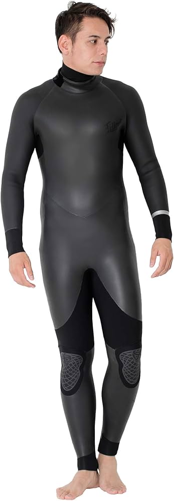 Amazon | FELLOW セミドライ ウェットスーツ バックジップ 5mm 3mm