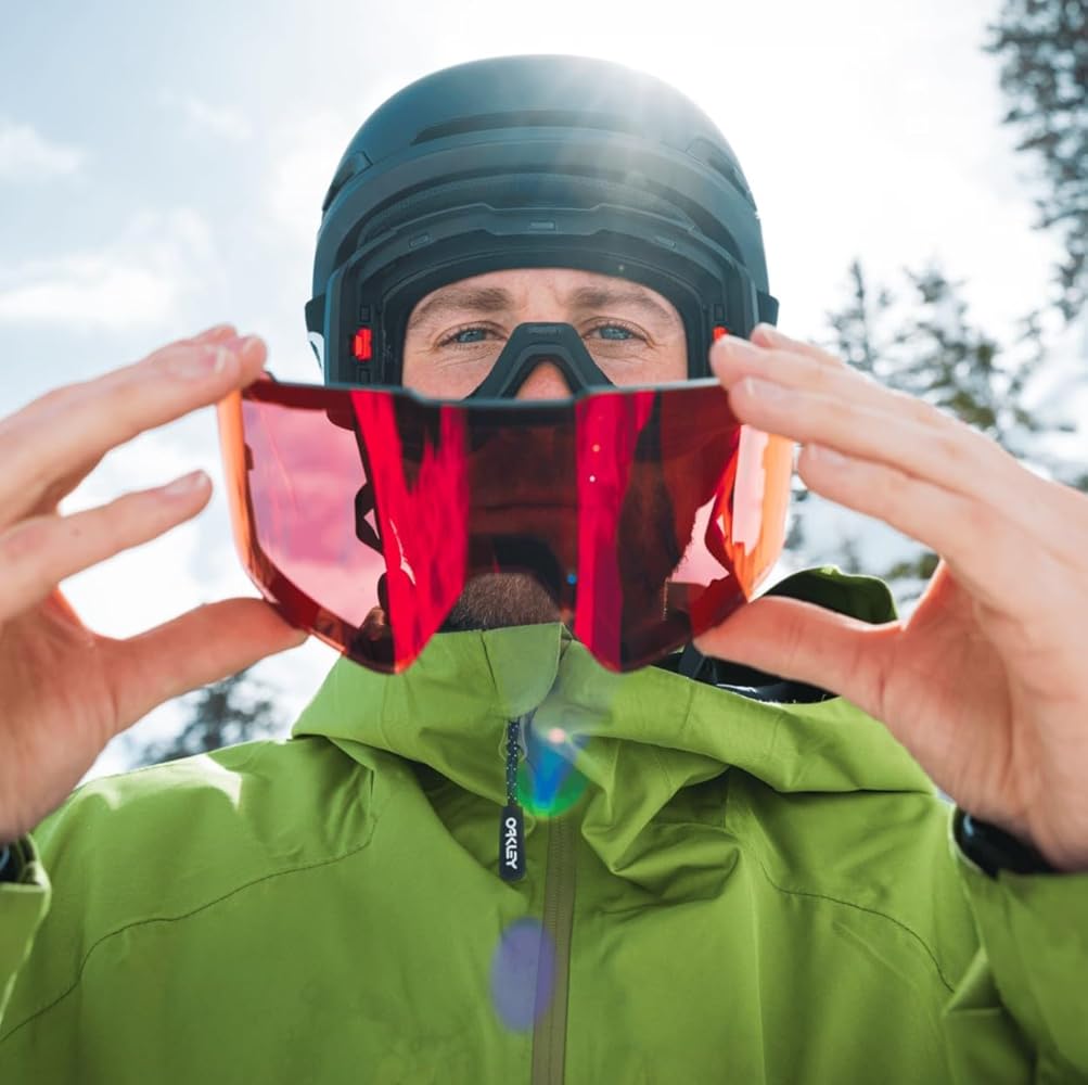 Amazon.com : Oakley Line Miner Pro M Asian Fit Snow Goggles Matte