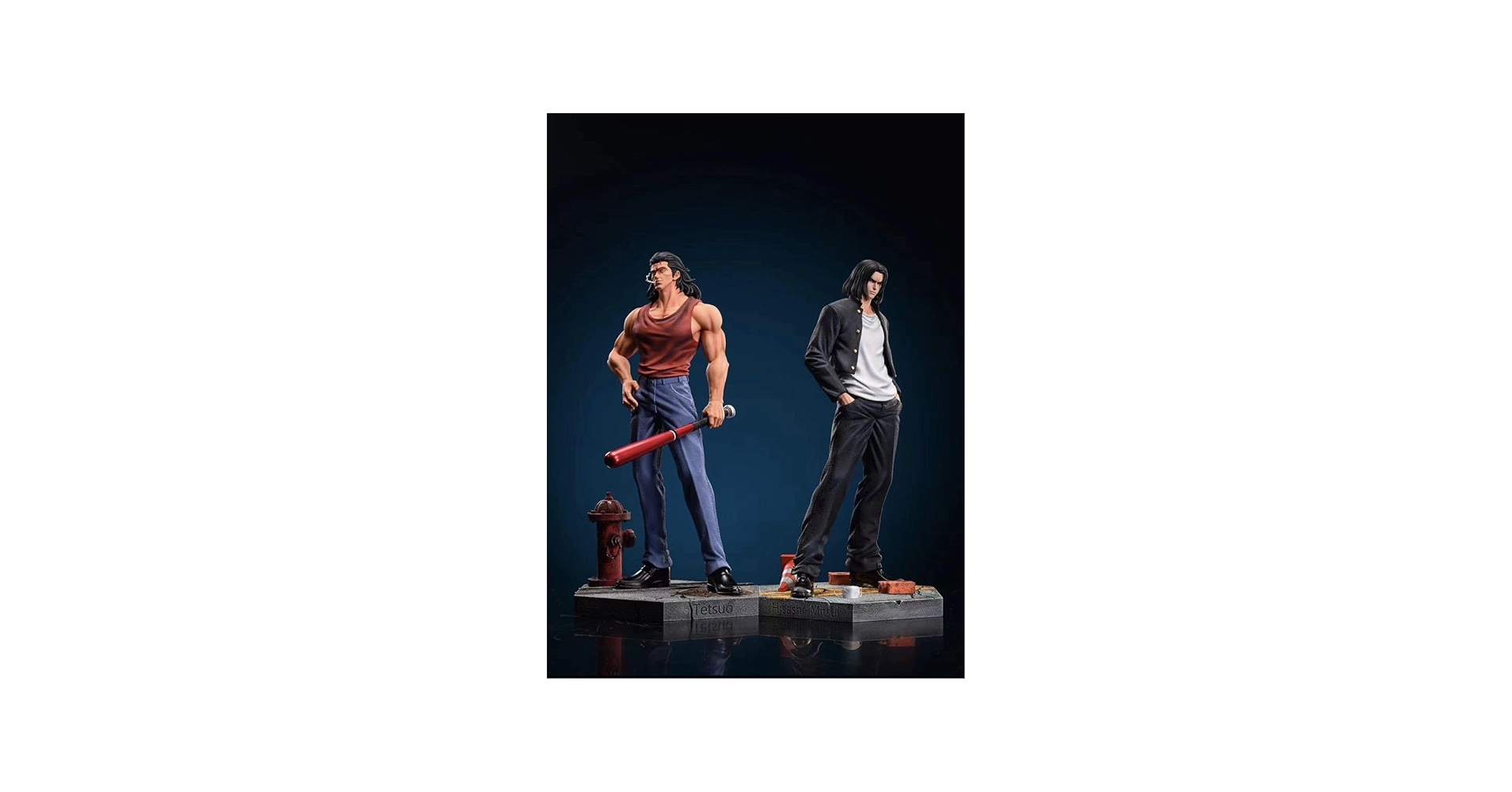 Amazon.co.jp: スラムダンク slam dunk フィギュア 三井寿と鉄男 ZX