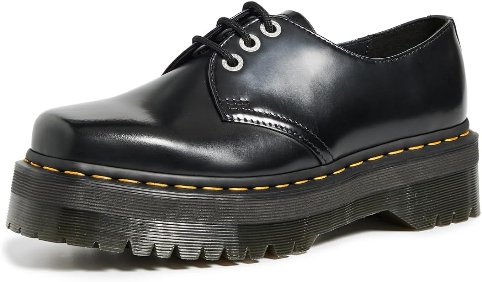 Amazon.com | Dr. Martens 1461 Quad Squared Oxford Shoes, Black