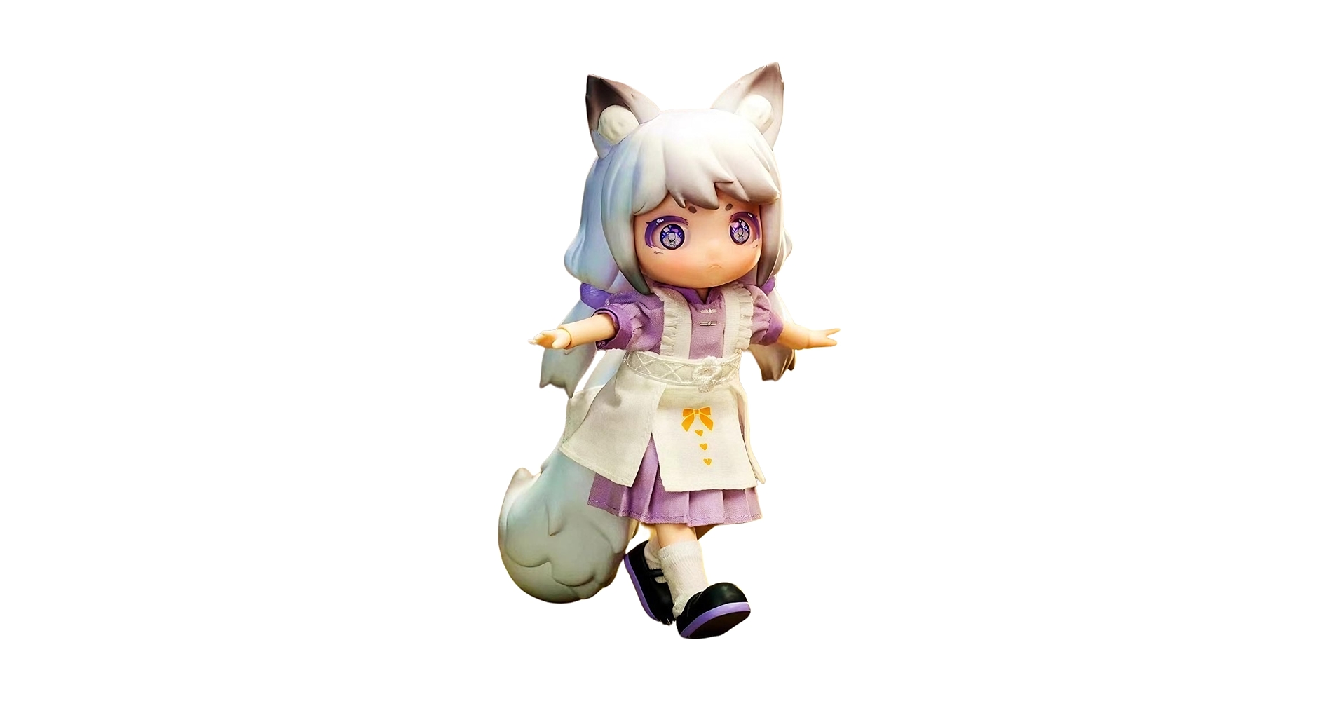プレゼンテーションシート ビスクドール 穏やか顔の裸ん坊や