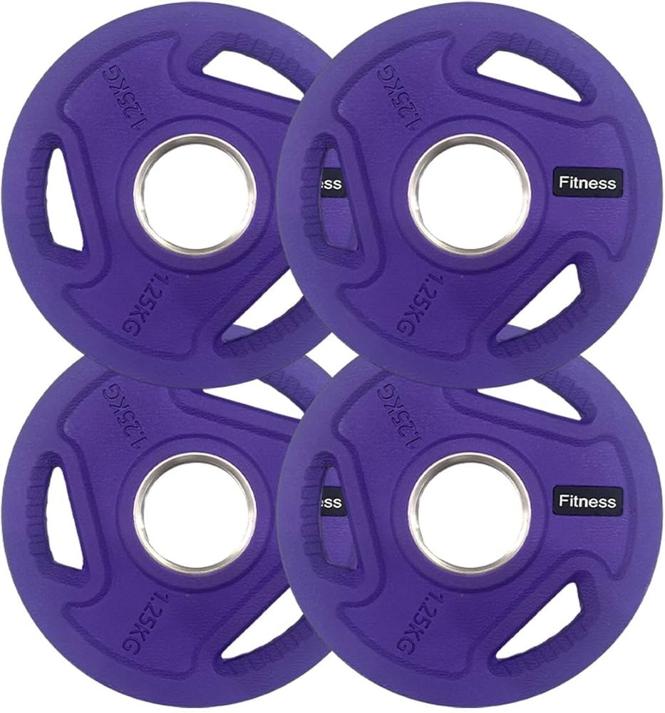 Amazon | NASUTO バーベルプレート (1.25KGx4セット（マルチカラー