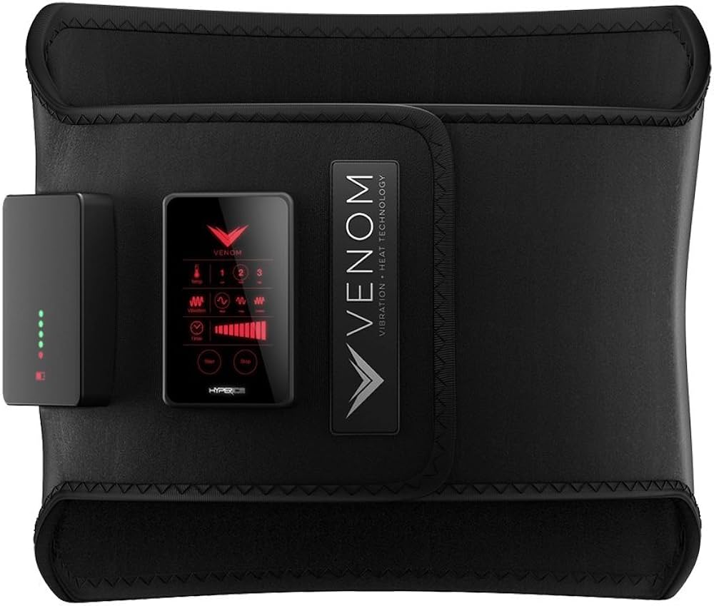 Hyperice Terapia vibratória para as costas da Venom, preta