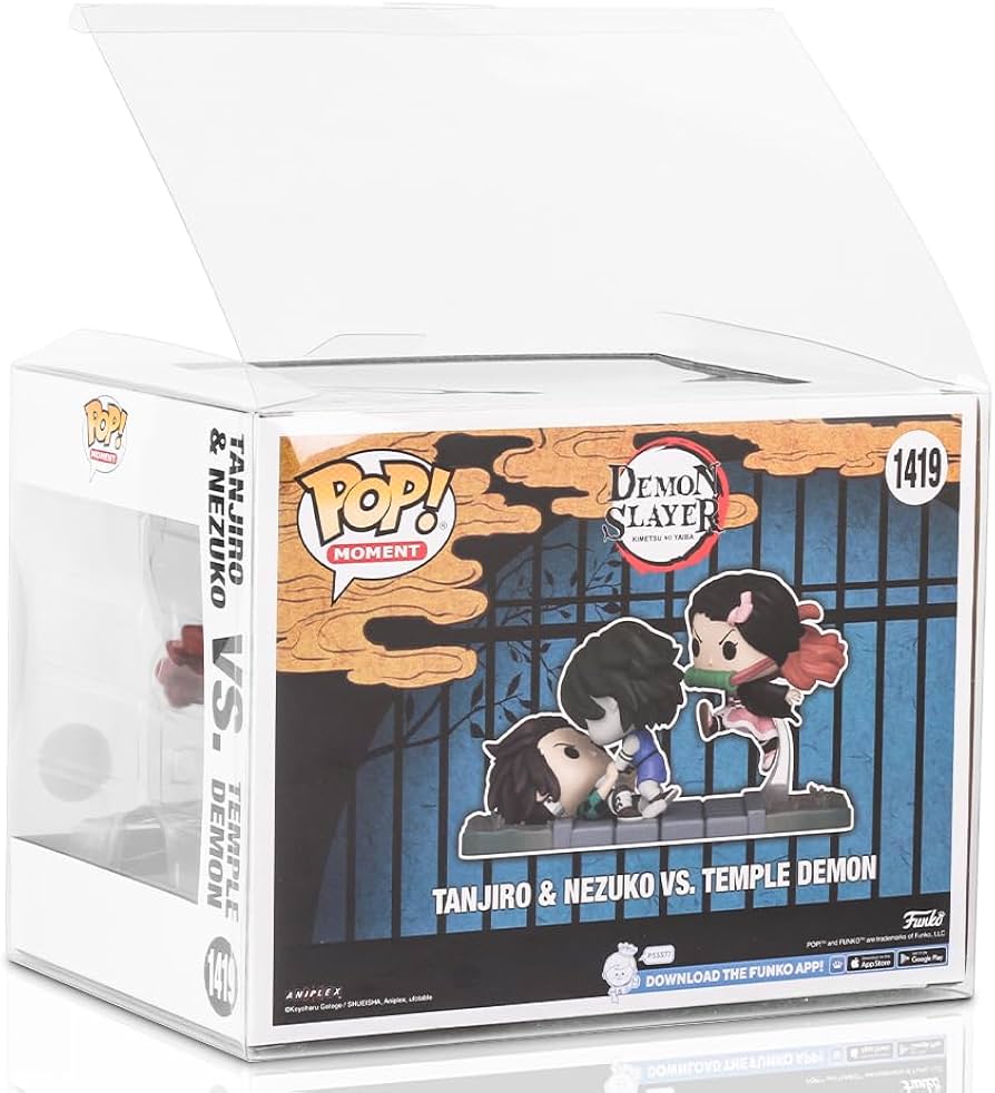 FUNKO POP ムービーモーメンツ プロテクター ケース ディスプレイ 5枚