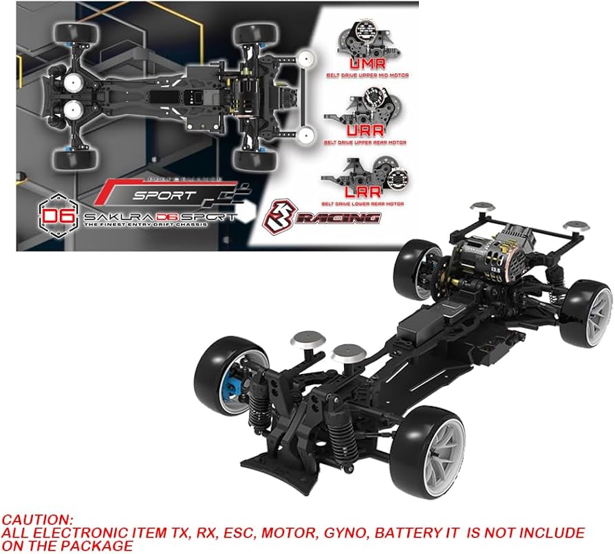 Amazon | 3レーシング KIT-SAKURAD6S SAKURA D6 SPORT 1/10 ドリフト
