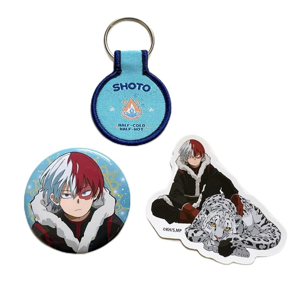 ヒロアカ 轟 缶バッジ 38点 ヒロアカ 十傑 轟焦凍 缶バッジ 38点