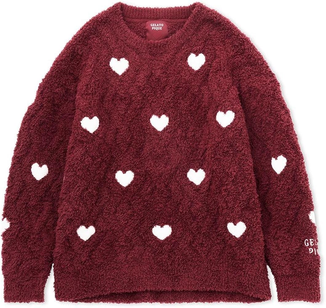 Amazon | 【HOLIDAY】ハートアランプルオーバー | セーター 通販