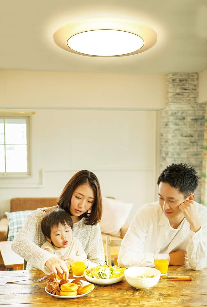 Amazon | アイリスオーヤマ LEDシーリングライト 間接照明 調光 調色