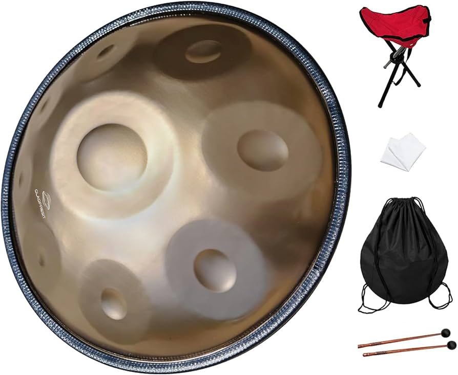 Amazon.com: GLADFRESIT 18-inch 9-Note 440Hz G Minor (Mini Gold