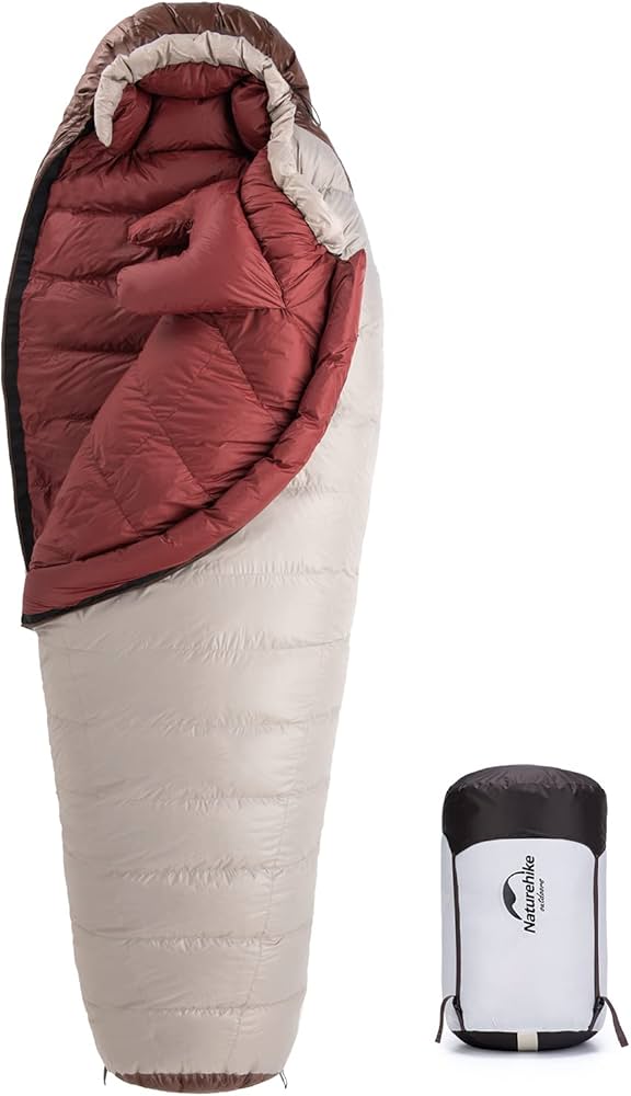 Amazon.co.jp: Naturehike公式ショップ 雪鳥 冬用寝袋 マミー型 1人用