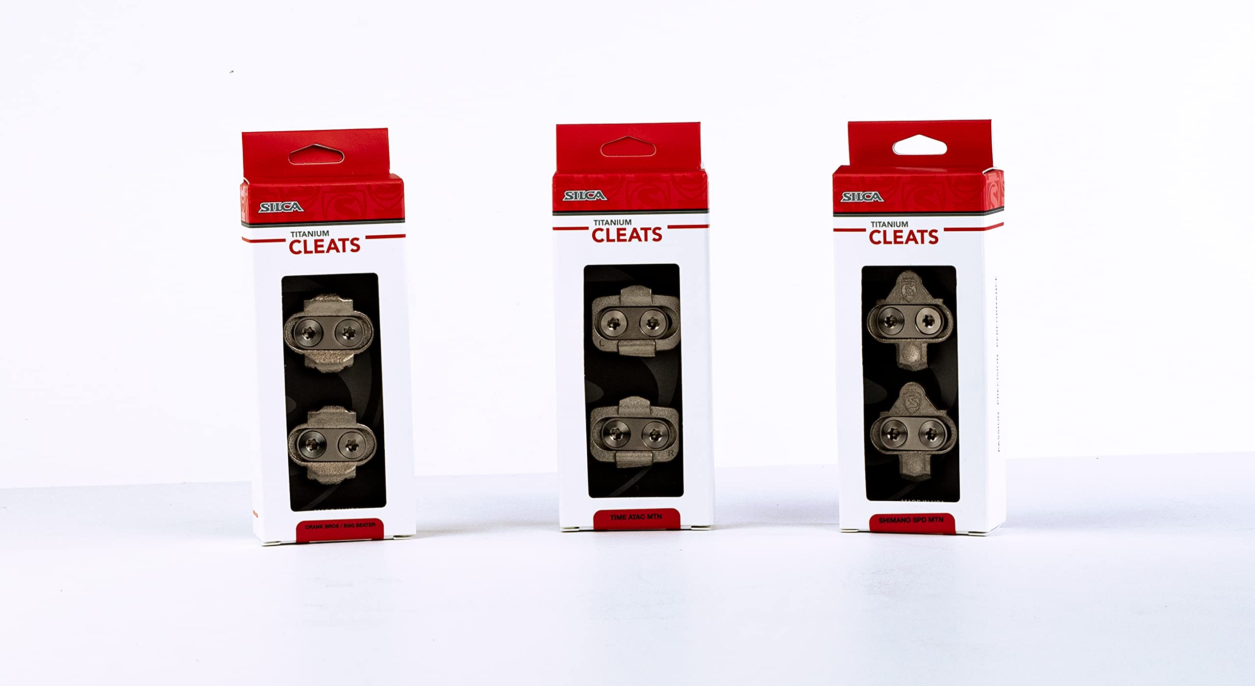 Amazon | SILCA 3DプリントTi クリートキット | シマノSPDペダル | 1